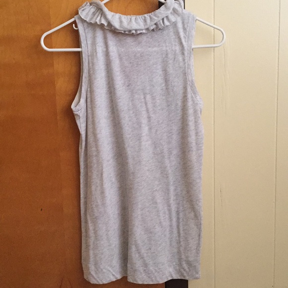 Grey ruffle blouse - Picture 2 of 2